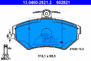 602821 - ΤΑΚΑΚΙΑ VW GOLF III,POLO(6KV2),IBIZA IIIII,CORDOBA(6K2)