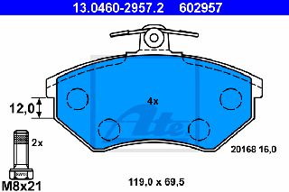 602957 - ΤΑΚΑΚΙΑ VW GOLF IIIIBIZA IITOLEDO 1.6,AUDI 80COUPE