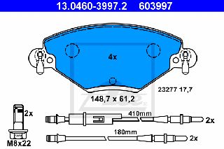 603997 - TAKAK. CITROEN C5 I (DC_) (01-05)