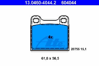 604044 - TAKAK. VOLVO C70 I CABRIOLET (873) (98-05)