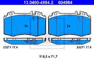 604984 - ΤΑΚΑΚΙΑ MB M-CLASS(W163),S-CLASS(W220),SL(R129)