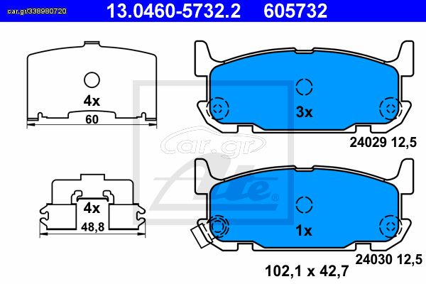 605732 - TAKAK. MAZDA MX-5 II (NB) (98-05)