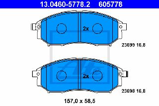 605778 ΤΑΚΑΚ ΕΜΠΡ NAVARA D40PATHFINDER R51 (ΖΑΝΤΑ 17 inch)