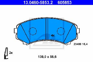 605853 - TAKAK. MITSUBISHI PAJERO CLASSIC (V2_W) |