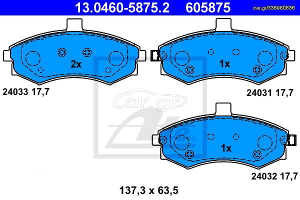 605875 - TAKAK. HYUNDAI ELANTRA (XD) | AVANTE (00-0