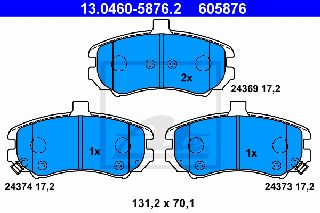 605876 - TAKAK. HYUNDAI ELANTRA (XD) | AVANTE (00-0