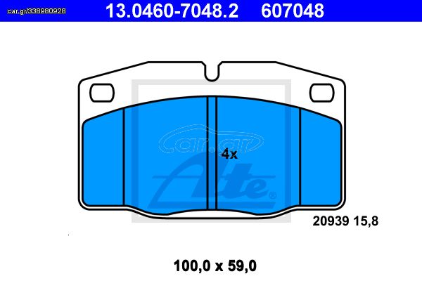 607048 - ΤΑΚΑΚΙΑ OPEL CORSA A,KADETT DE,VECTRA A