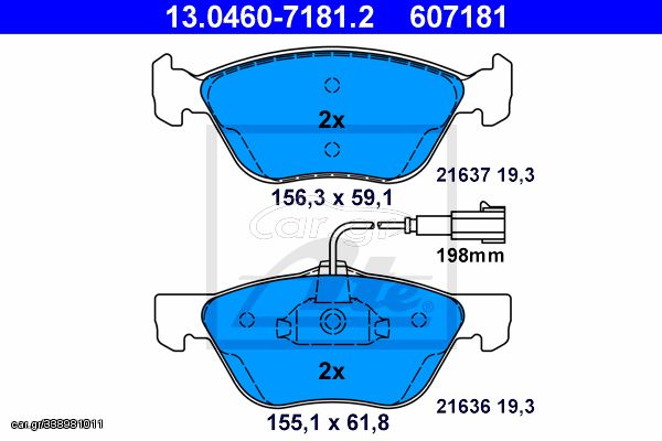 607181 - TAKAK. ALFA ROMEO GT (937_) (03-10)