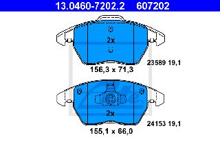 607202 - ΤΑΚΑΚΙΑ CITROEN C4 2.0,PEUGEOT 2083008308