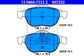 607222 - TAKAK. RENAULT GRAND SCENIC II (JM01_) (0