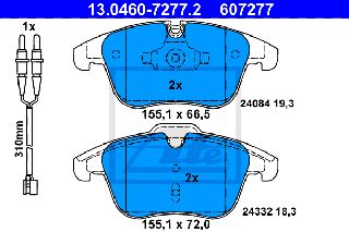 607277 - TAKAK. PEUGEOT 508 I (8D_) (10-)