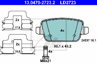 LD2723 - FORD FOCUS II (05-11)