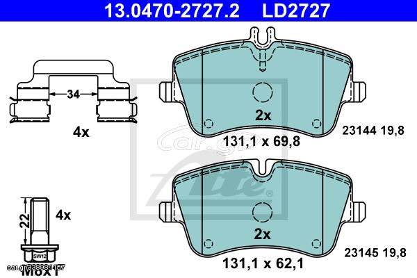 LD2727 - MERCEDES BENZ C-Klasse (CL203) Sportcoupe (01-08)