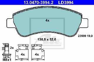 LD3994 - CITROEN BERLINGO (M_) Kasten (96-08)