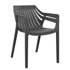 ΠΟΛΥΘΡΟΝΑ ΠΟΛΥΠΡΟΠΥΛΕΝΙΟΥ HM8116.01 ΣΚΟΥΡΟ ΓΚΡΙ 56,5x54,5x79 cm