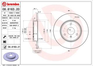 08.8163.20 ΔΙΣΚΚΕΣ ΕΜ.SMART 07-