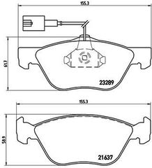 P23077 ΣΕΤ ΤΑΚΑΚΙΑ ΕΜ.A-166LANCIA LY