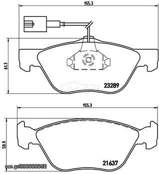 P23077 ΣΕΤ ΤΑΚΑΚΙΑ ΕΜ.A-166LANCIA LY