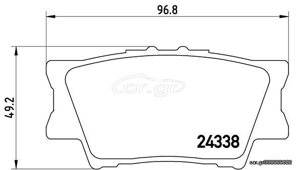 P83089 ΤΑΚΑΚΙΑ ΟΠ.RAV 4 III 2.0 VVTI