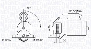 MSN8022 - ΜΙΖΑ 1.9KW -19Δ - FORD Mondeo III - Transit VI