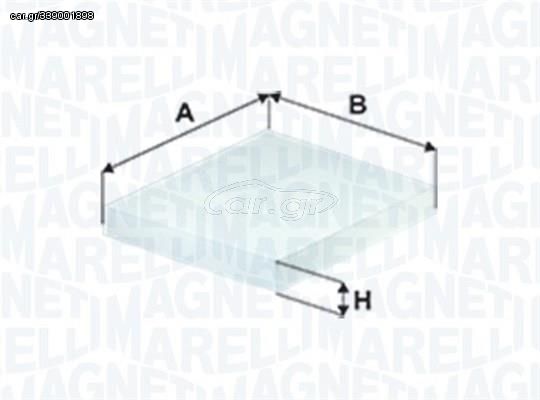 BCF401 ΦΙΛΤΡΟ ΚΑΜΠΙΝΑΣ - JAZZ III (GE), CIVIC X, CR-V, HR-V