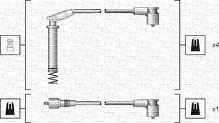 MSK1154 - ΣΕΤ ΜΠΟΥΖΟΚΑΛΩΔΙΑ - OPEL - OPEL ASTRA F- CORSA B-KADETT E 1.4I1.6I1.2