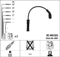 RCRN1203 (4081) ΣΕΤ ΜΠΟΥΖΟΚΑΛΩΔΙΑ CLIO 1.4 98-