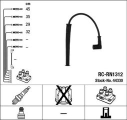 RCRN1312 (44330) ΣΕΤ ΜΠΟΥΖΟΚΑΛΩΔΙΑ REN.CLIO 1.2 98-