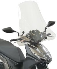 ΛΥΡΗΣ FABBRI ΖΕΛΑΤΙΝΑ ΔΙΑΦΑΝΕΣ EXCLUSIVE 690x695mm ΓΙΑ AGILITY S 125-200 2022 / 2023, 3470-A