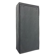 ΠΑΠΟΥΤΣΟΘΗΚΗ ΥΦΑΣΜΑΤΙΝΗ 60Χ30Χ138εκ. HM247.01 ΓΚΡΙ