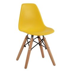 ΚΑΡΕΚΛΑ TWIST KID ΤΜΧ.HM8453.04 ΞΥΛΙΝΑ ΠΟΔΙΑ -ΚΑΘΙΣΜΑ ΚΙΤΡΙΝΟ PP 30,5Χ33Χ59 ΕΚ