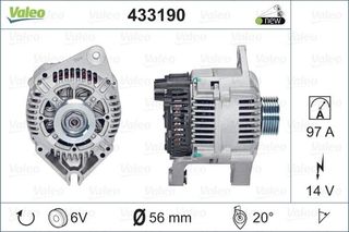 433190 ALTERNATOR 97Α