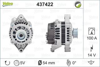 437422 ALTERNATOR 100A