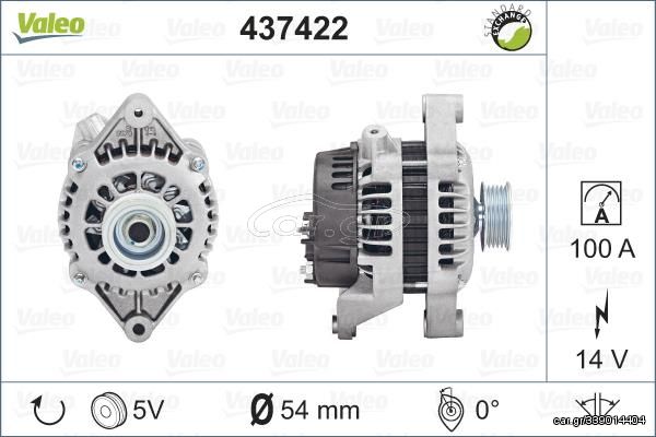 437422 ALTERNATOR 100A