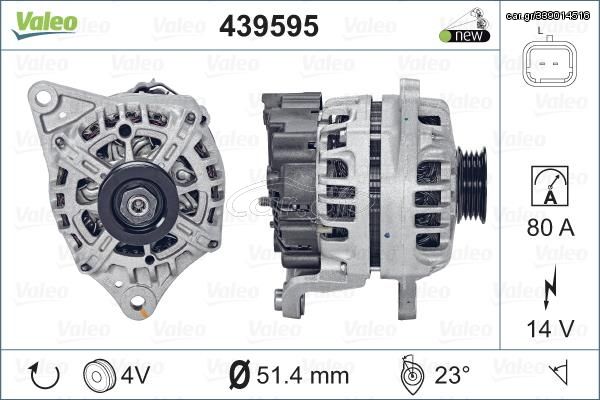 439595 ΑΛΤΕΡΝΕΙΤΟΡ 80A NISSAN MICRA III 03-10