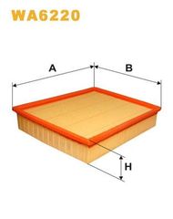 WA6220 ΦΙΛΤ ΑΕΡΟΣ OPEL FRONTERA A, OMEGA A, SENATOR B; VAUXHALL CARLTON, FRONTERA A, SENATOR B