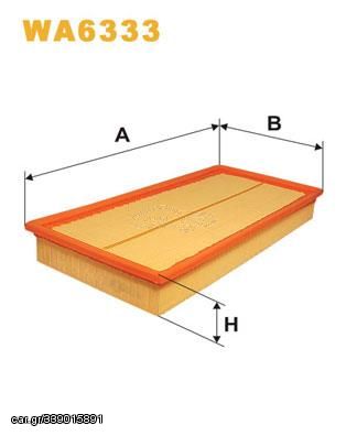 WA6333 ΦΙΛΤ ΑΕΡΟΣ AUDI A3 (8L1), TT (8N); SEAT LEON I, TOLEDO II; SKODA OCTAVIA; VOLKSWAGEN BORA, GO