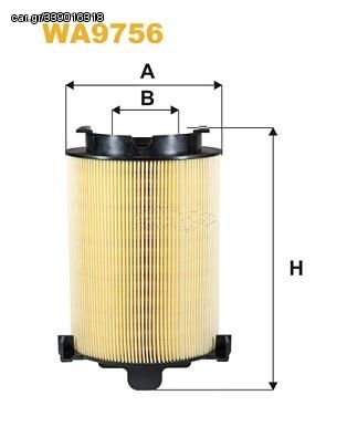 WA9756 ΦΙΛΤ ΑΕΡΟΣ AUDI A3 II; SEAT ALTEA, TOLEDO III; SKODA OCTAVIA II; VW BORA II, CADDY III,GOLF V