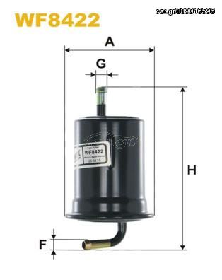 WF8422 ΦΙΛΤ ΚΑΥΣΙΜΟΥ  SUZUKI GRAND VITARA