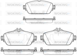 P1492308 ΤΑΚΑΚΙΑ ΕΜΠ MB C-CLASS (W205, S205)