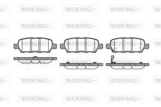 P976301 ΣΕΤ ΤΑΚ.ΟΠ. NISSAN X-TRAIL 01-