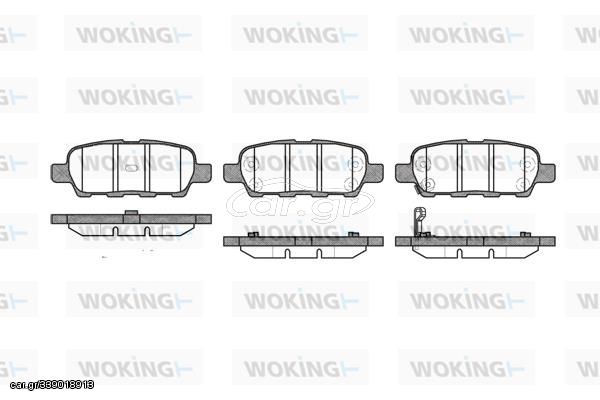 P976301 ΣΕΤ ΤΑΚ.ΟΠ. NISSAN X-TRAIL 01-