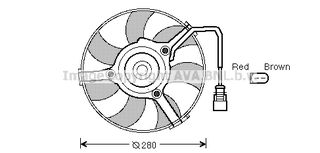 (VSKO0409) SUPERB 1.8T2.01.9TDI2.5TDI 02-08 280Φ HΛΕΚΤΡΙΚΟ