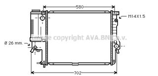 (BMW0705J) E39 520523528 AC+-AT 94-98  ΜΕ  ΠΑΓΟΥΡΙΣΦΥΚΤΗΡΕΣ ΧΩΡΙΣ ΒΑΛΒΙΔΑ FLAT