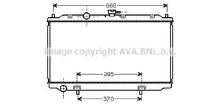 (NIS0161A) ALMERA N1600 (ΤΥΠΟΥ CΑΤΕ- ΑΓΓΛΙΚΟ ) 445 MM  PRIMERA 12   FLAT