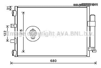 (ACFOR0404K) FOCUS  1.0 ECOBUST1.61.6TDCI  11C-MAX 1.0 ECOBOOST12  (315MM TA ΠΛΑΚΑΚΙΑ ΜΕΤΑΞΥ ΤΟ