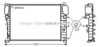 (MER0529A) W211 280CDI320CDIE500 05-09CLS320CDI500350CDI 05-10 ΤΑ ΡΑΚΟΡ ΑΤ ΜΕΤΟΠΗ