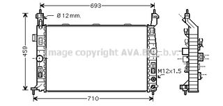 (OPE1110A) MERIVA 1.6 05