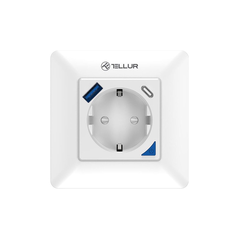 Tellur Smart Πρίζα - Λευκό