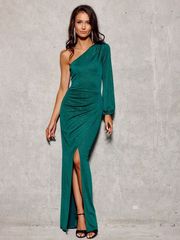 Μακρύ Φόρεμα 188267 Roco Fashion Πρασινο SUK0426 Green